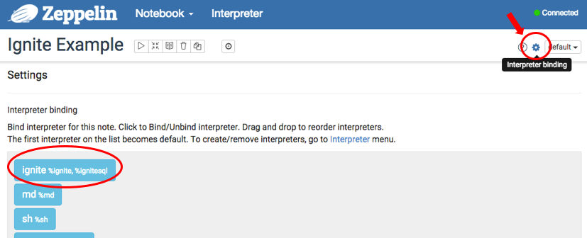 Binding Interpreters